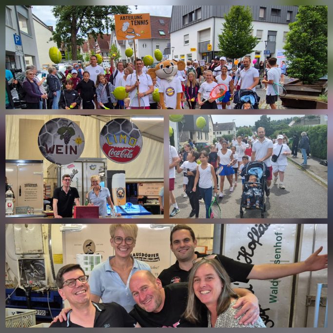 Tennisabteilung beim Deizisauer Kinderfest